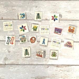 Children’s Temporary Tattoos Bundle 18 Ct Kids Goodie Bag Birthday Baseball Bugs